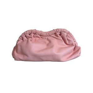 Mansur Gavriel Cloud Clutch in Dahlia Pink